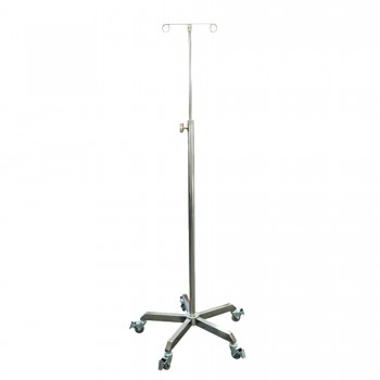 Pacific Medical Stainless Steel IV Stand  - 