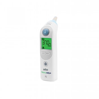 Welch Allyn Thermoscan Pro 6000 Digital Thermometer with Small Desk Cradle  - 
