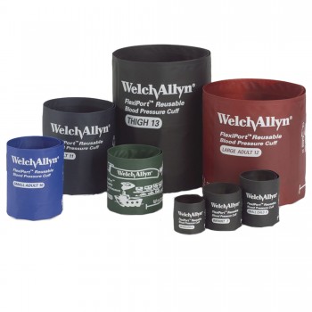 Hillrom Welch Allyn Blood Pressure Cuff FlexiPort Series - Various Sizes  - 