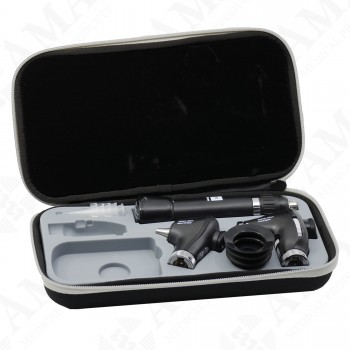 Hillrom Welch Allyn 71-PM2LXU Portable Diagnostic Set PanOptic Basic, MacroView Basic, Li-Ion Basic Power Handle USB  - 