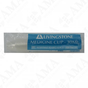 Livingstone Medicine Measure Cup 30mL with 5 mL graduation  - 