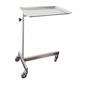 Pacific Medical Stainless Steel Mayo Instrument Trolley  - 