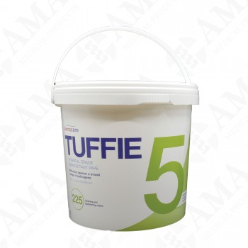 Vernacare Tuffie 5 Universal Sanitising, Cleaning & Disinfectant Wipe Alcohol Free  - 