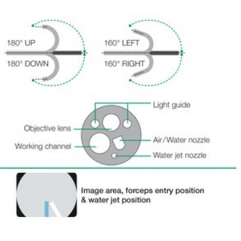Fujifilm EC-760R-VM Eluxeo 700 Series Colonoscope - 